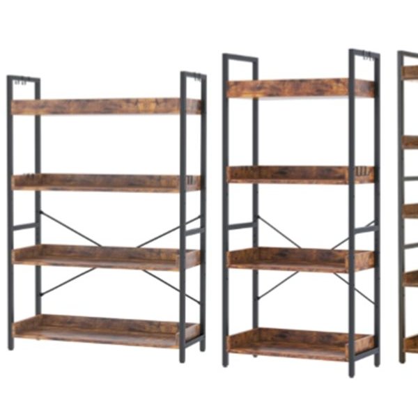Industrial Bookshelf (4-Tier / 5-Tier)